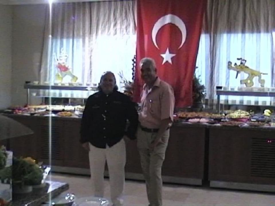 Chefkoch (links) mit Hotelchef ( rechts ) Belek Beach Resort Hotel