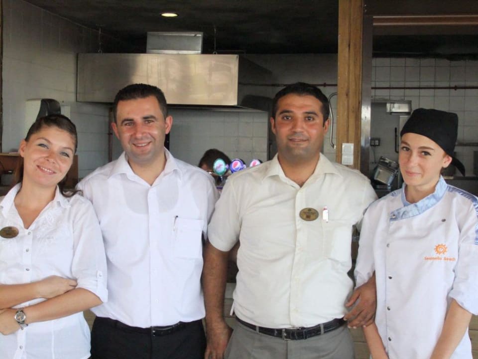 Some of the nice employees Seamelia Beach Resort