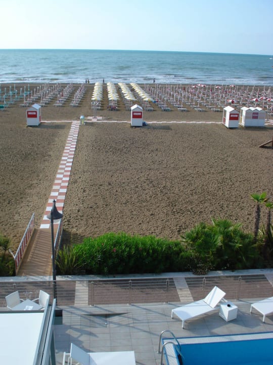 Ausblick vom 2. Stock Hotel Delle Nazioni