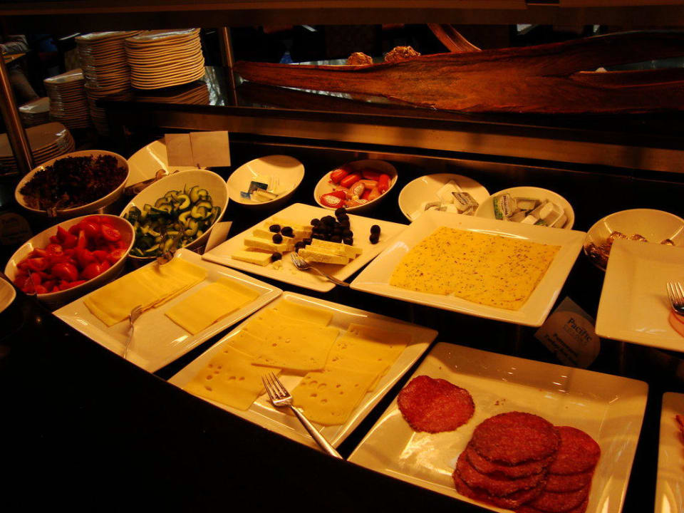 Frühstücksbuffet Hilton Frankfurt City Centre