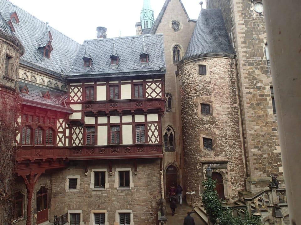Innenhof Schloss Wernigerode REGIOHOTEL Schanzenhaus Wernigerode