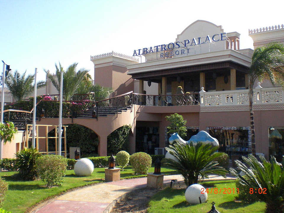 Voorkant hotel Pickalbatros Palace Resort