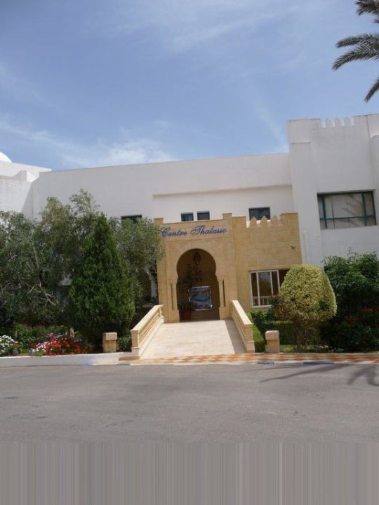 Eingang zum Thalasso Mahdia Palace Thalasso