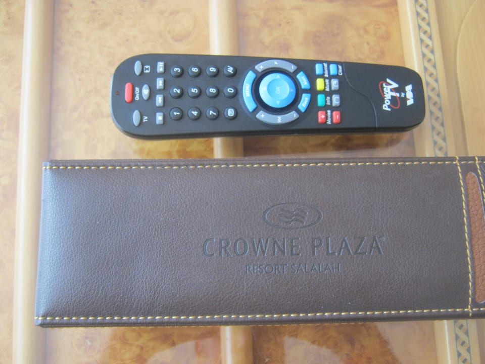 Hülle für die Fernbedienung des TV Crowne Plaza Salalah