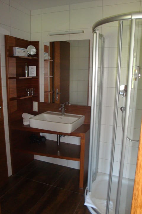 Bad mit Dusche -WC seperat Gasthof Ellmauer Hof