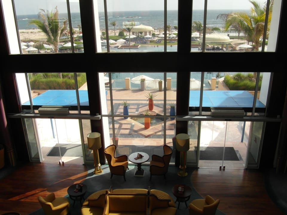 Aussicht  oberhalb der Lobby Wyndham Garden Salalah Mirbat