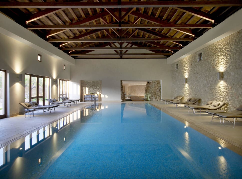 Indoor pool, Romanos Health Club The Romanos, a Luxury Collection Resort, Costa Navarino