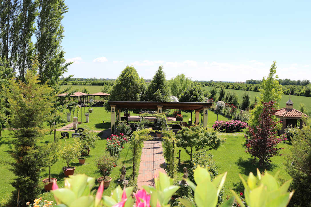 Gartenanlage Agriturismo Millefiori La Corte delle Rose
