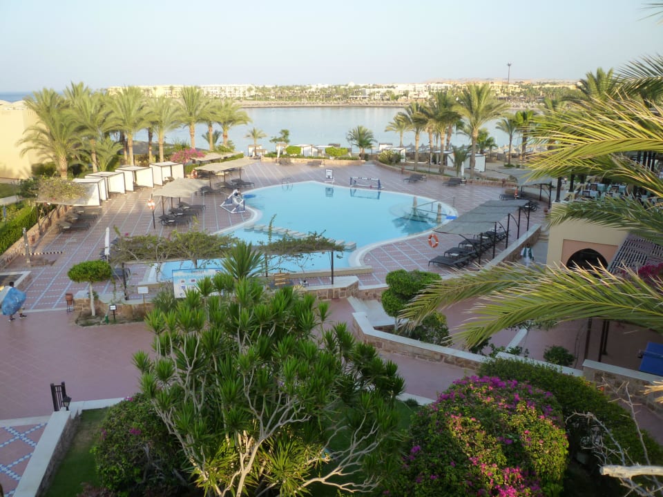 Turmaussicht zur Bucht Steigenberger Coraya Beach - Adults only