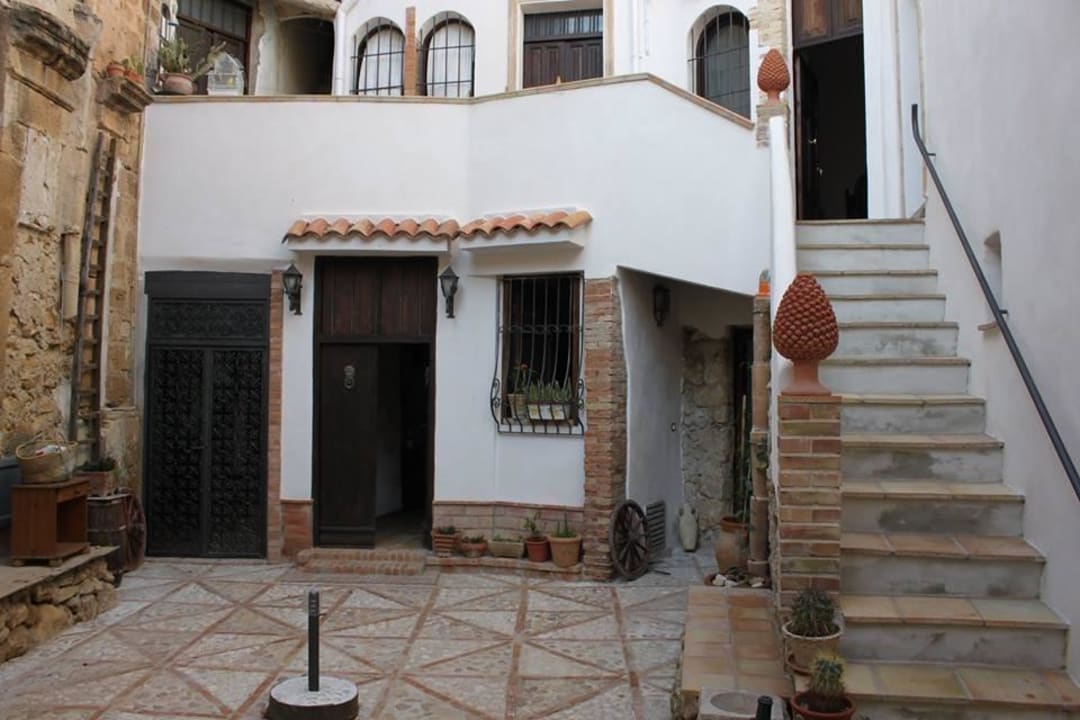 Cortile annesso dove prendere aria B&B Sidi Bou Said