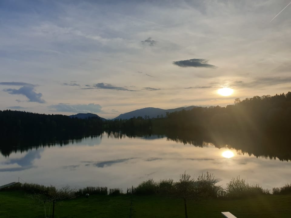 Ausblick Gasthof Camping Maltschacher Seewirt