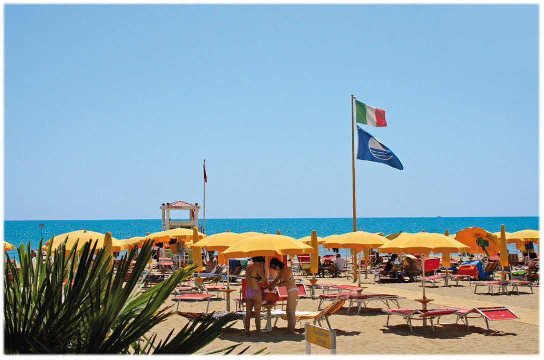 Spiaggia bandiera blu Boutique Hotel Villa Sorriso