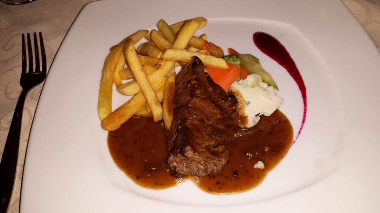 Filet de boeuf extraordinaire au botanica Makadi Palace