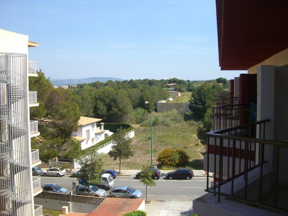 Blick von unserem Balkon Hotel Pabisa Chico