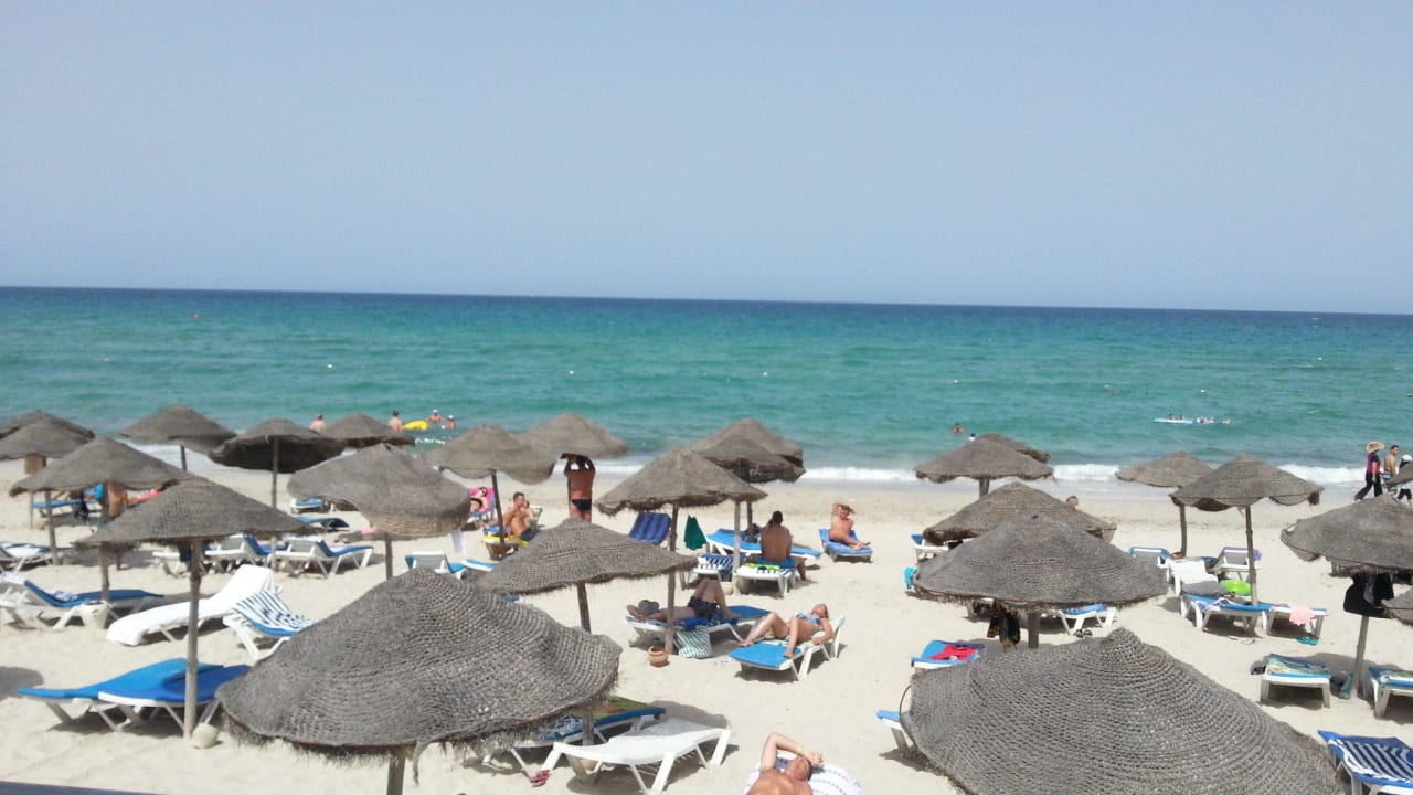 Breiter Hotelstrand El Mehdi Beach Resort