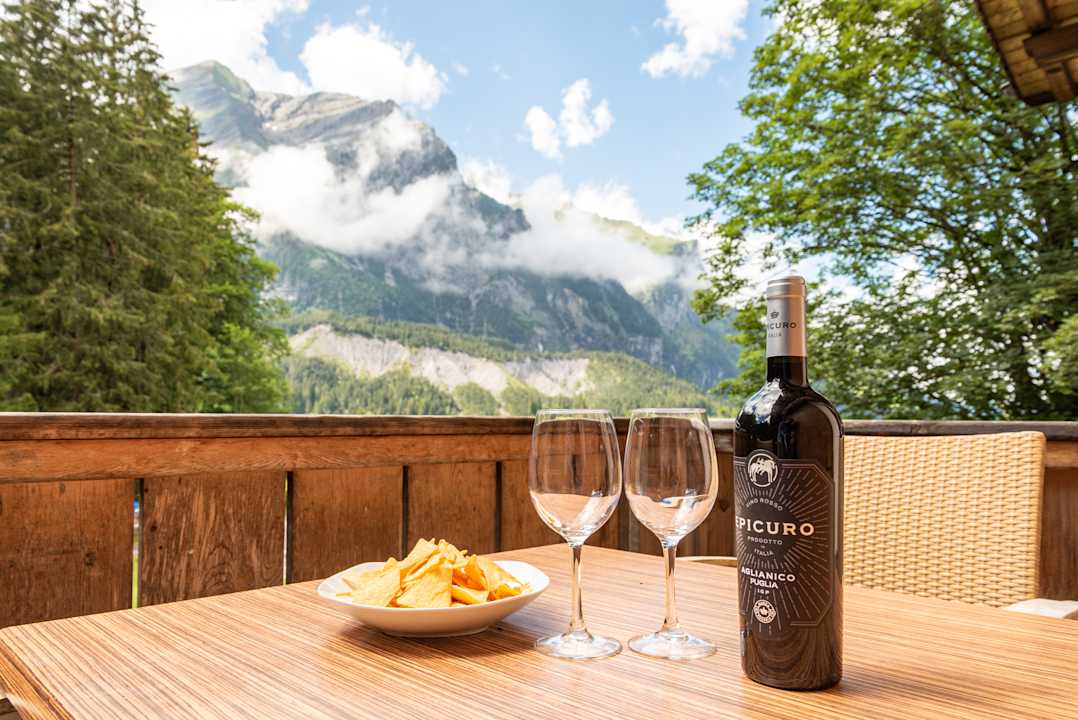 Ausblick Hotel Ermitage