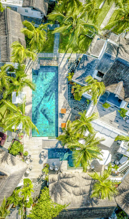 Außenansicht La Maison 20 Degrés Sud - Relais & Châteaux