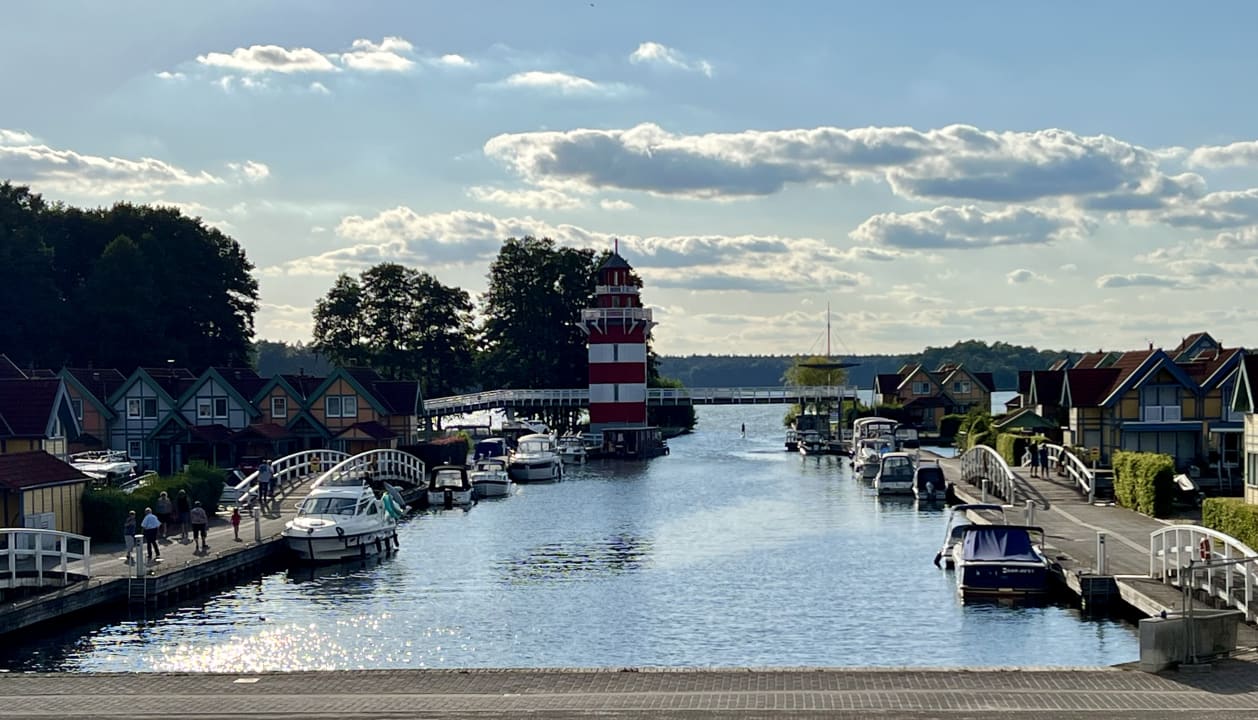Ausblick Precise Resort Hafendorf Rheinsberg