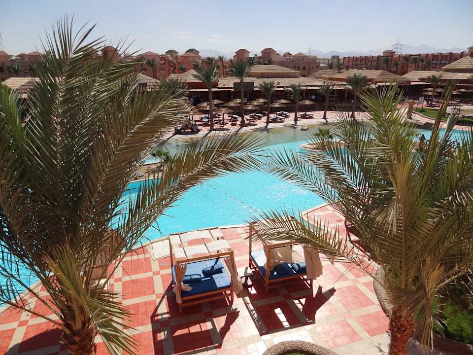 Ausblick in Garten Pickalbatros Aqua Vista Resort - Hurghada
