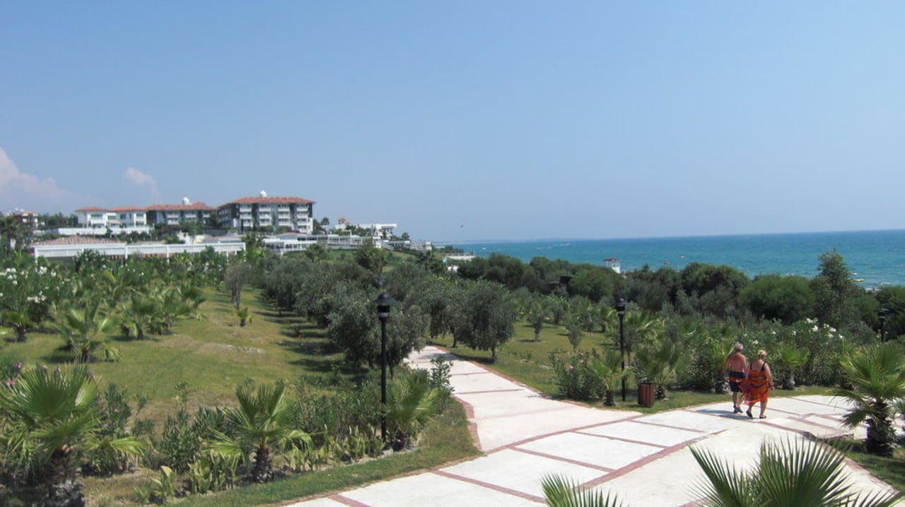 Blick zum Meer Alba Resort Hotel