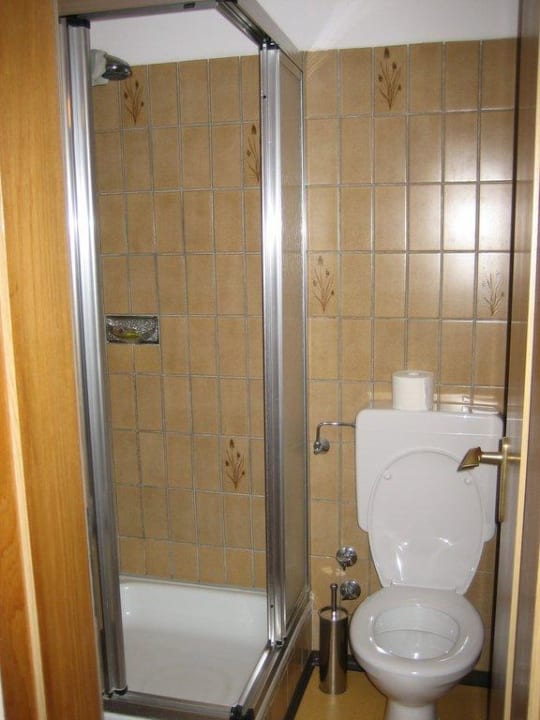 WC und Dusche Pension & Café Meine Sonne ... Sole Mio