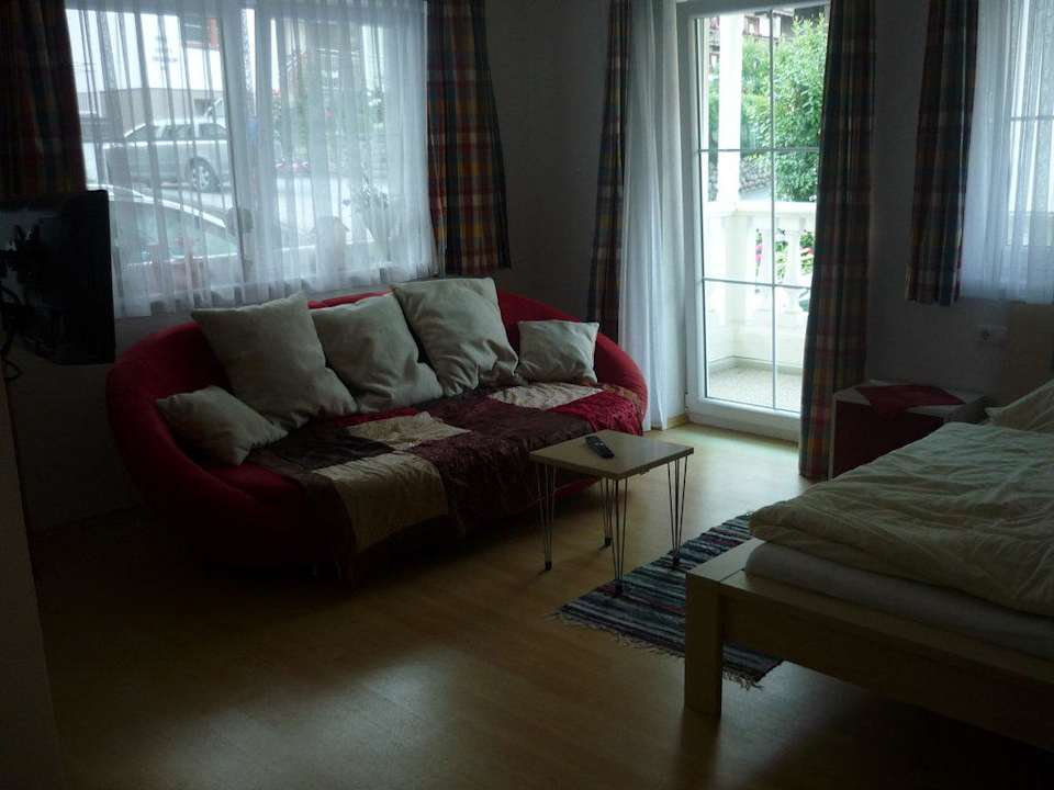 Das gemütliche Sofa Villa Romantica Appartements