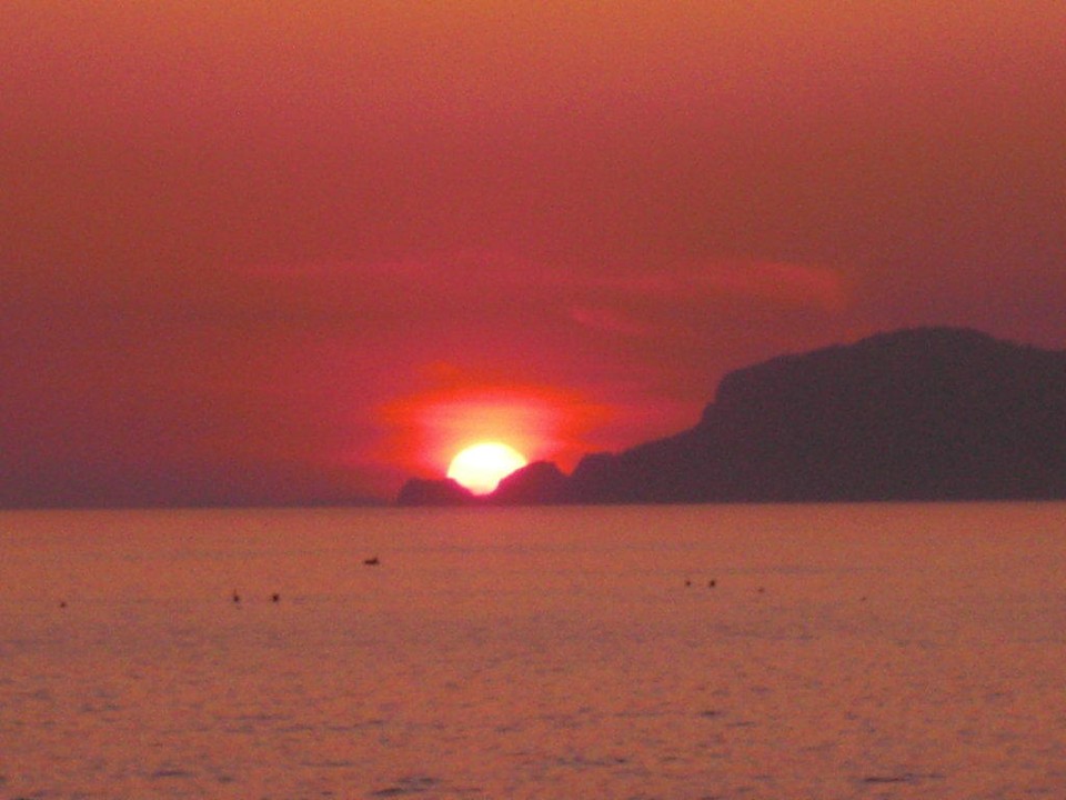 Sonnenuntegang Doris Aytur Hotel