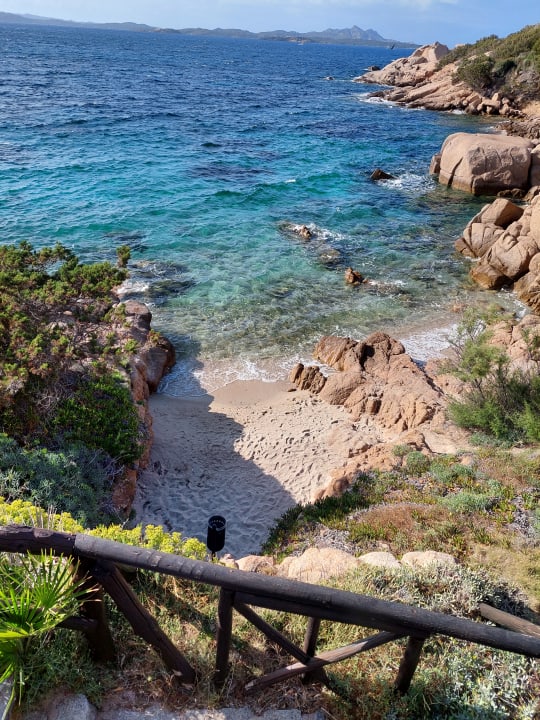 Ausblick Grand Hotel Smeraldo Beach