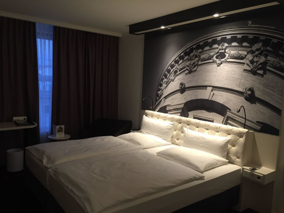 Sehr bequemes Bett Dorint Kongresshotel Mannheim