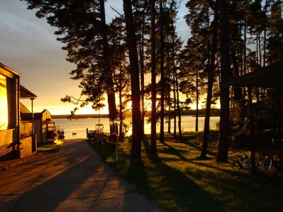 Wioska Rowerowa - zachód słońca Wioska Rowerowa Aktiv-Resort