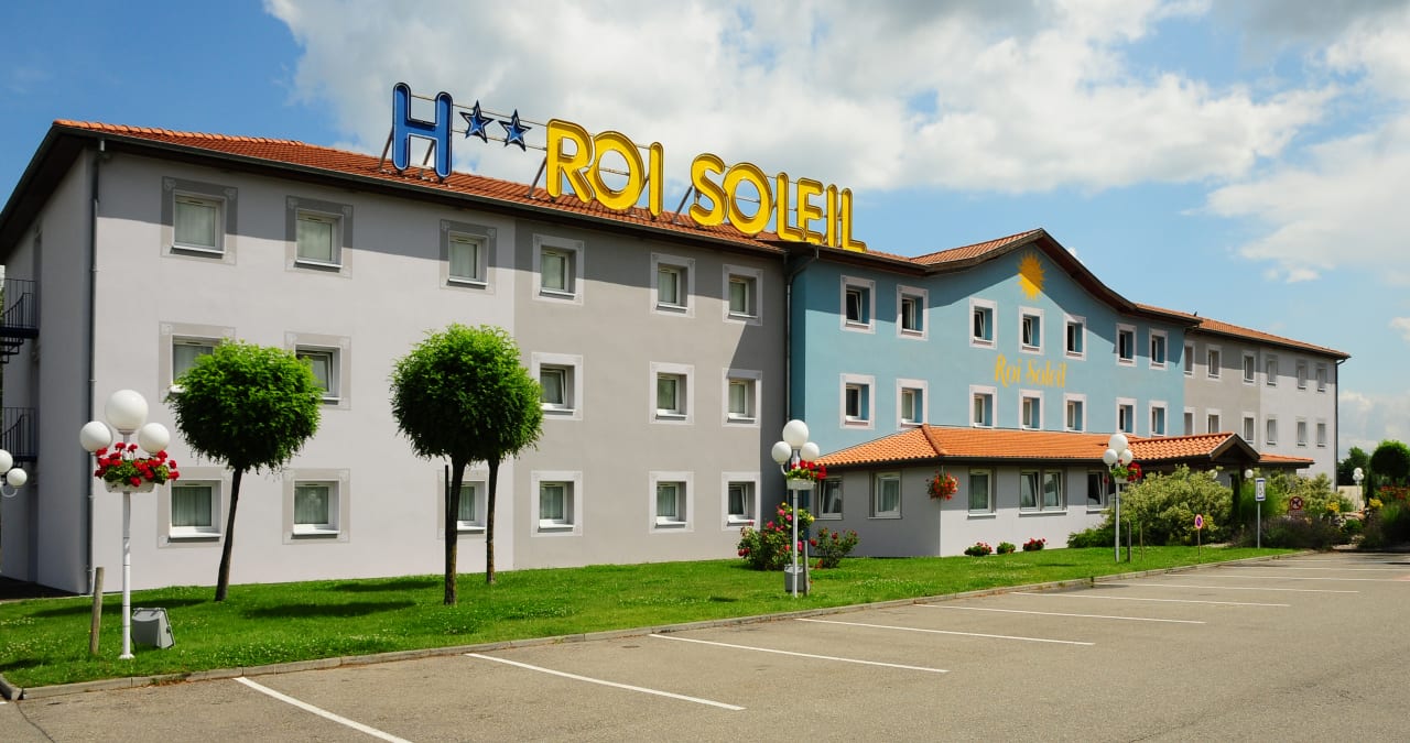 Außenansicht Hotel Roi Soleil Colmar