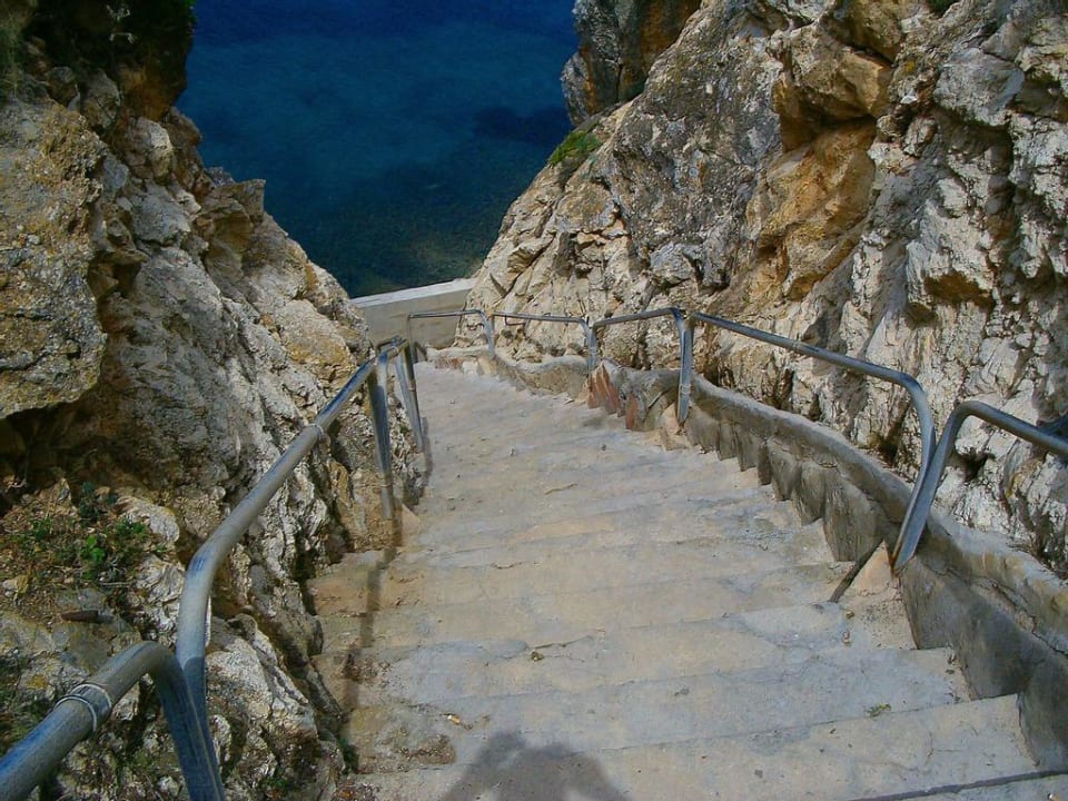 Treppe zum Ausblick Sun Club Eldorado