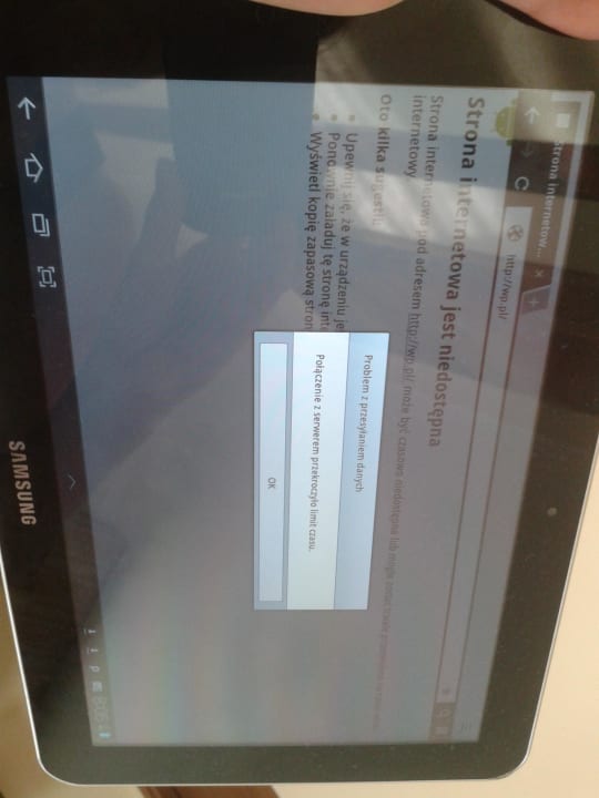 Niedziałający internet Hotel For You