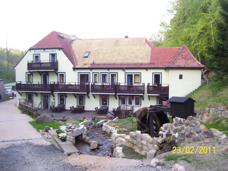 Die idyllisch gelegene Teufelsmühle Gasthof & Hotel Teufelsmühle