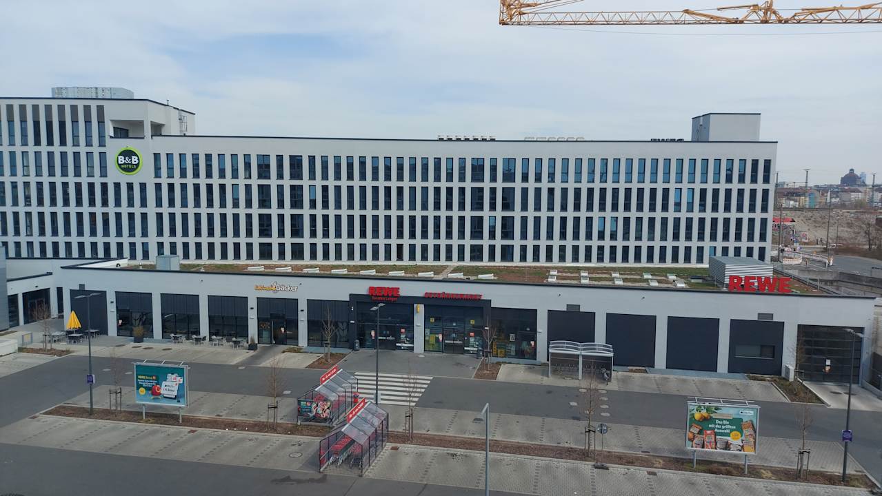 Ausblick Holiday Inn - the niu Leo Nürnberg