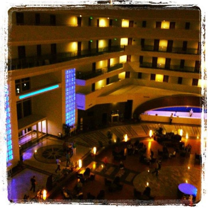 Lobby von oben Seaden Sea World Resort & Spa