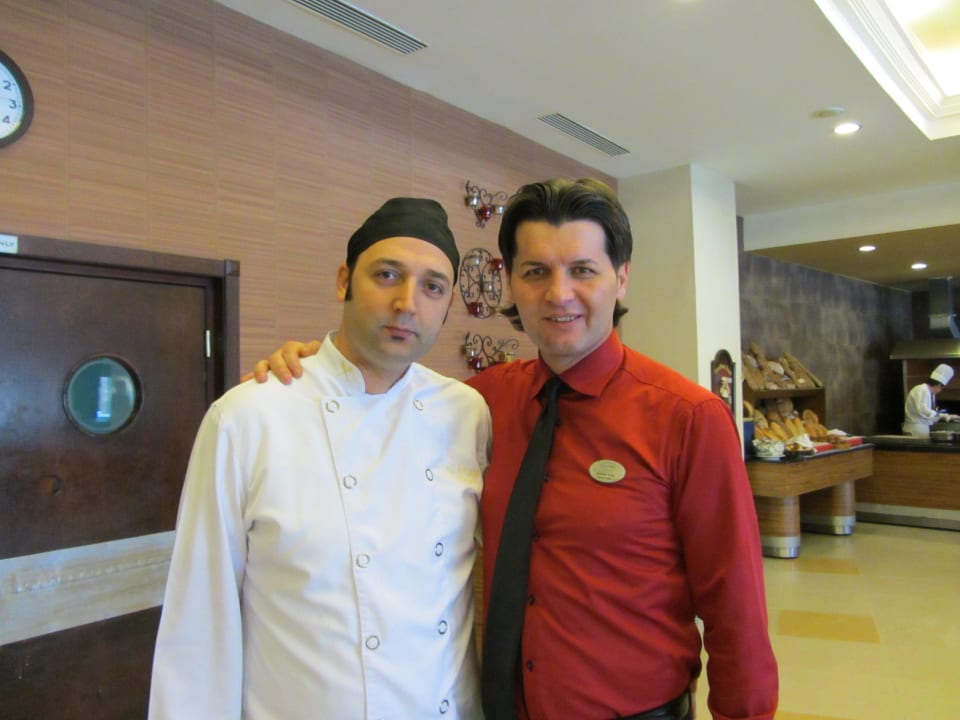 Chefkoch und Sinan Alaiye Resort & Spa
