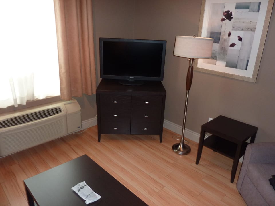 Blick in den Wohnraum Best Western Hotel Moncton
