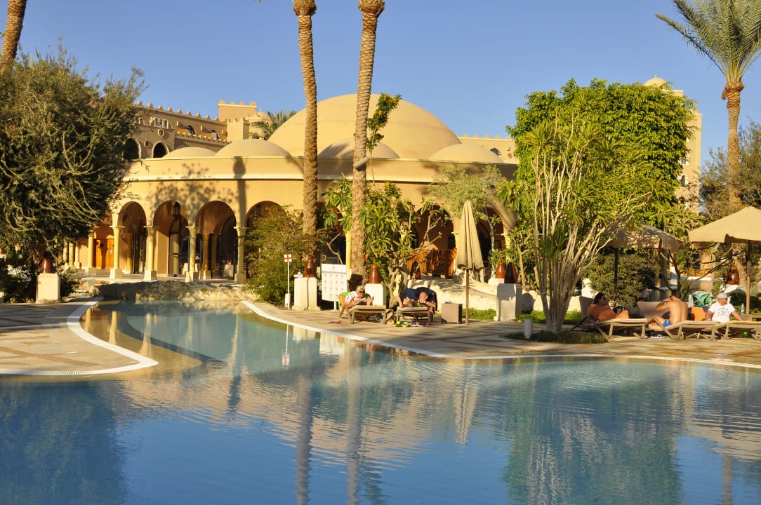 Pool und Restaurant Makadi Palace