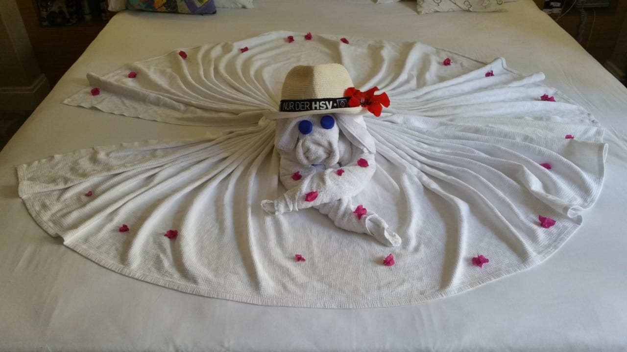 Deko auf dem Bett Ulusoy Kemer Holiday Club