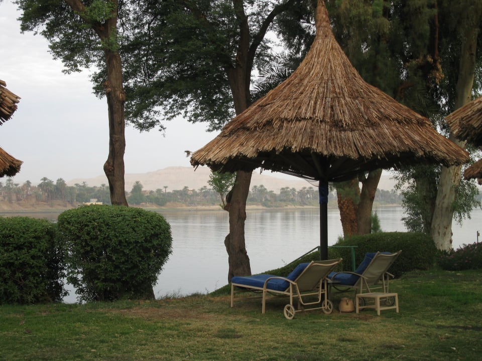 Sonnenliegen am Nil Jolie Ville Kings Island Luxor