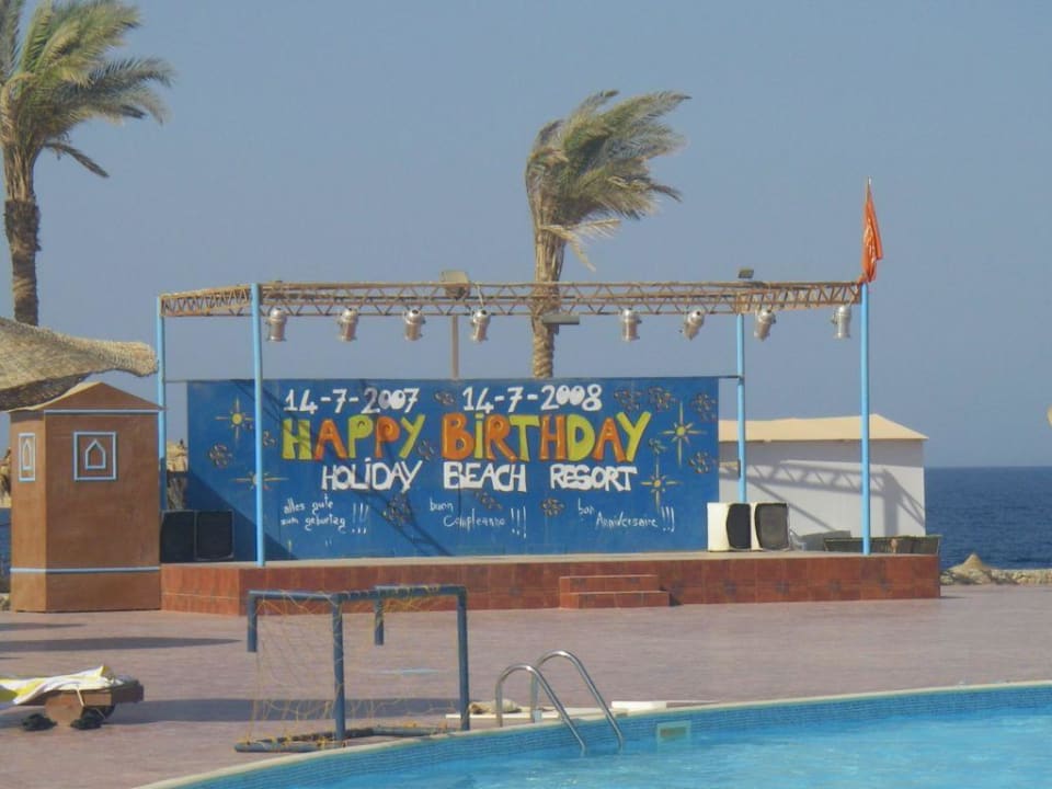 Show Bühne Three Corners Sea Beach Resort