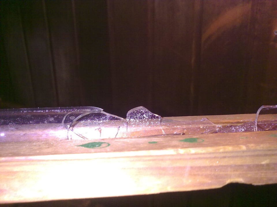 Defekte Sanduhr in der Sauna Hotel Stadt Kufstein