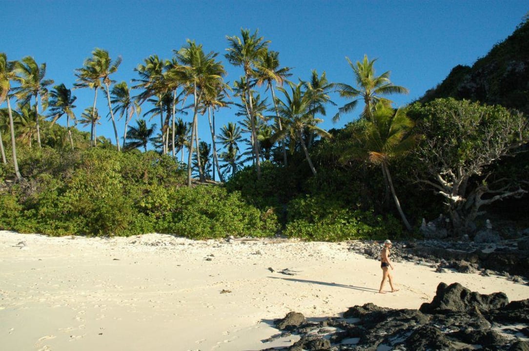 Strandspaziergang Hotel Matamanoa Island Resort