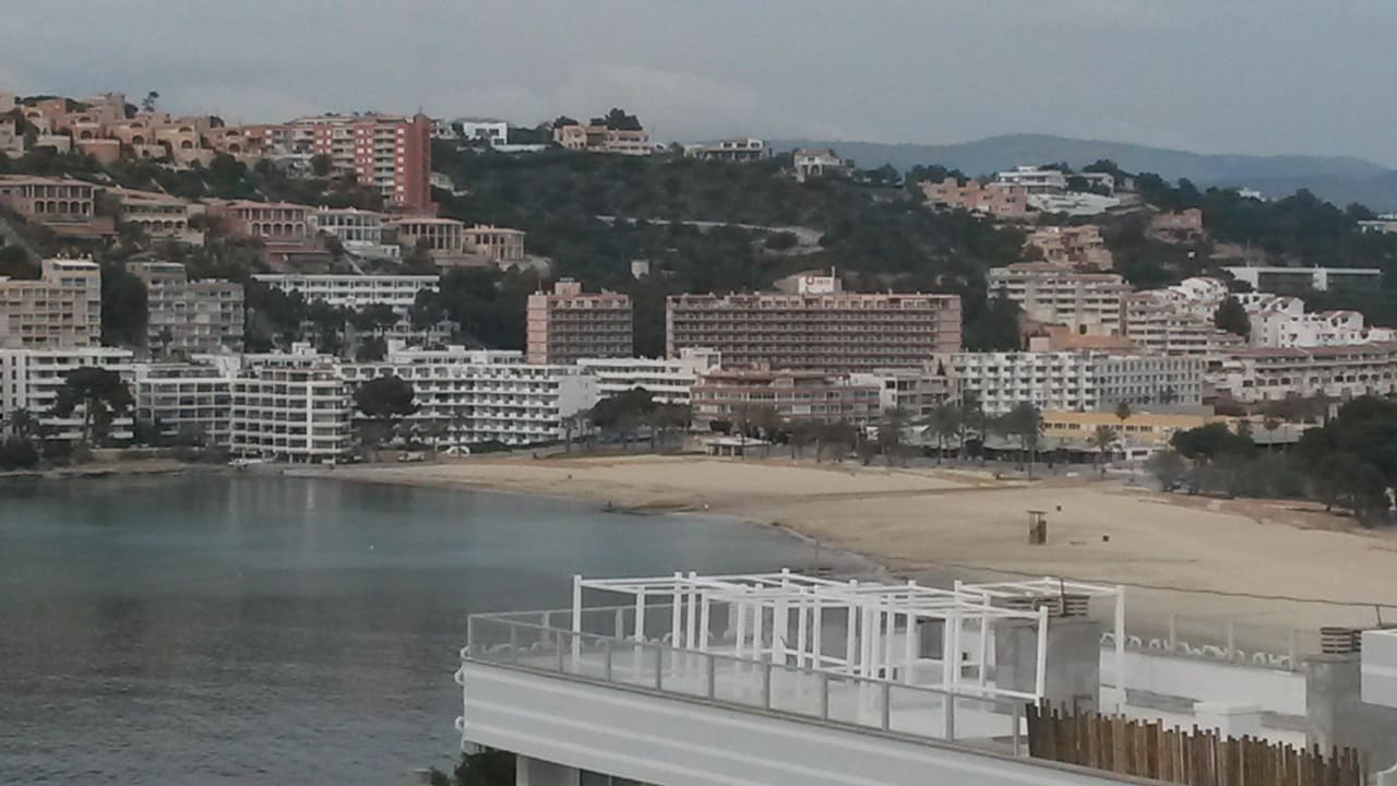 Blick vom Zimmer  8. Stock Hotel Bahia del Sol