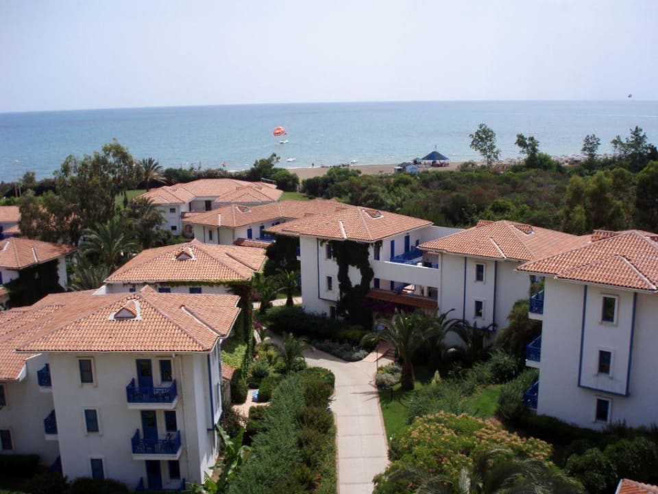 Ausblick auf Villengebäude Belconti Resort Hotel