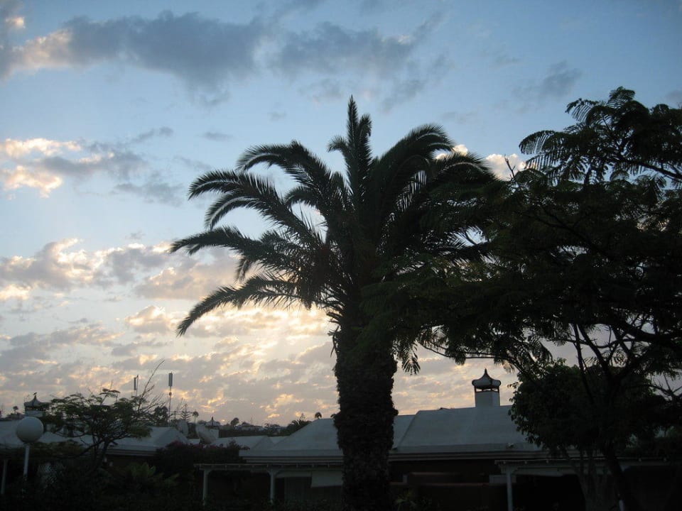 Sonnenaufgang im Los Melocotones Hotel Los Melocotones