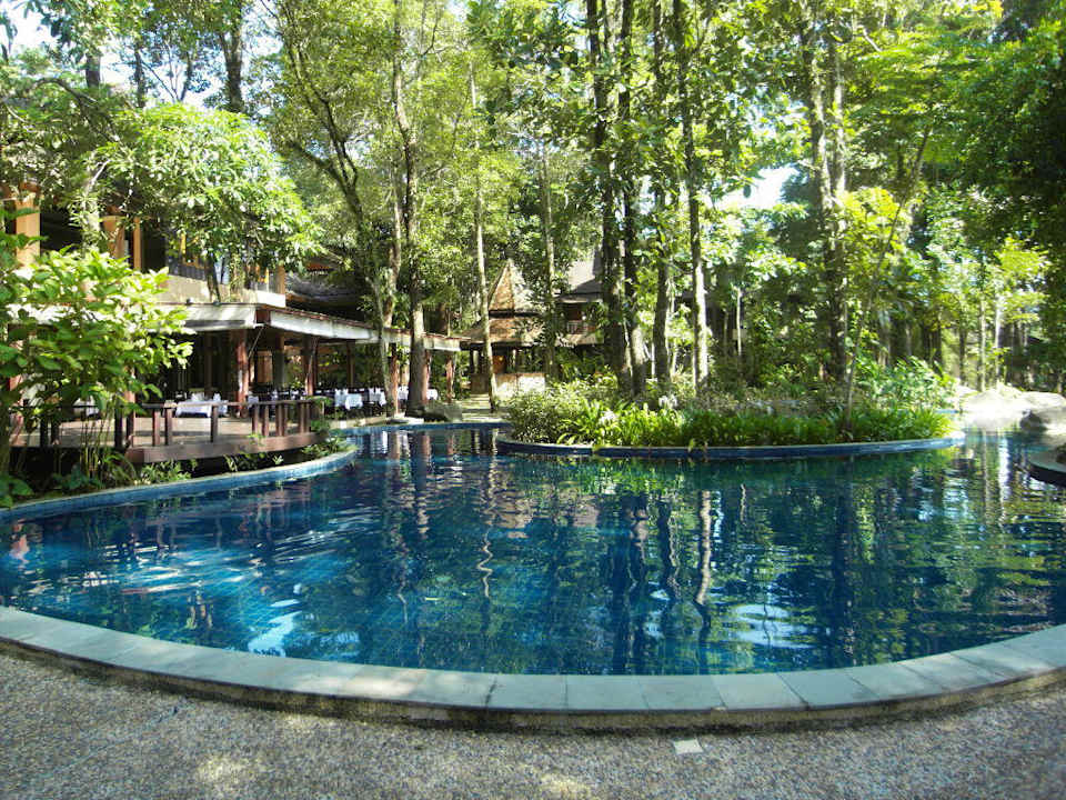 Terrasse vom Restaurant Khao Lak Merlin Resort