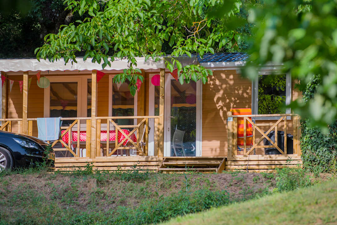 Außenansicht Camping & Bungalows RCN le Moulin de la Pique