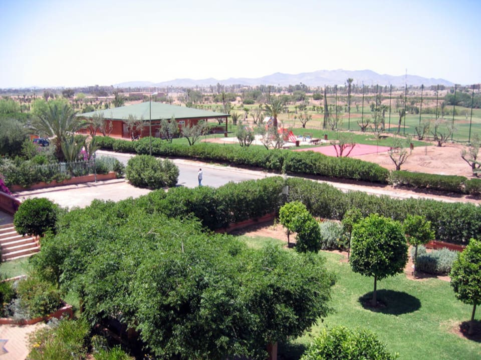 Balkonaussicht Palmeraie Palace